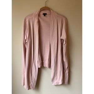 talbots open front cardigan